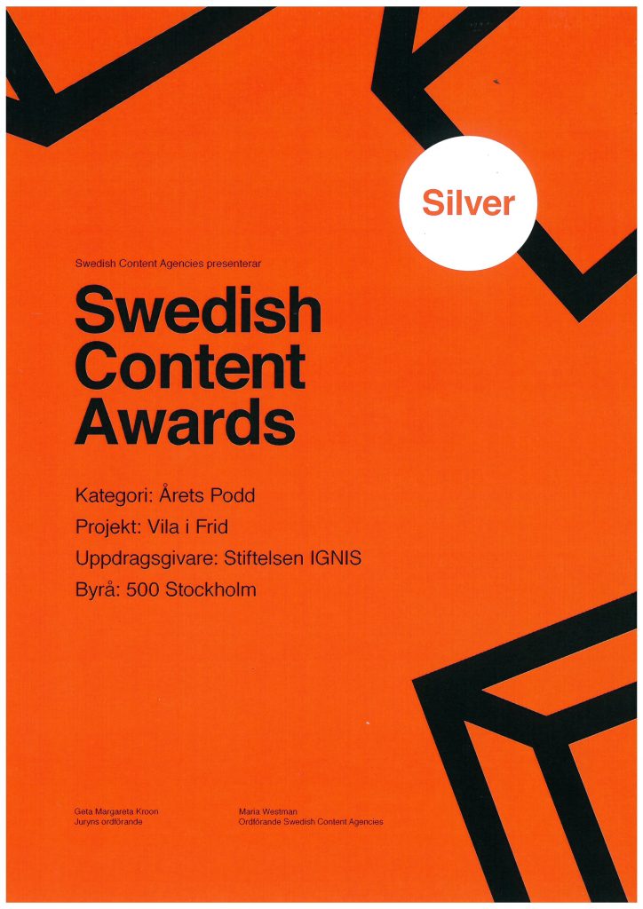 Swedish content awards