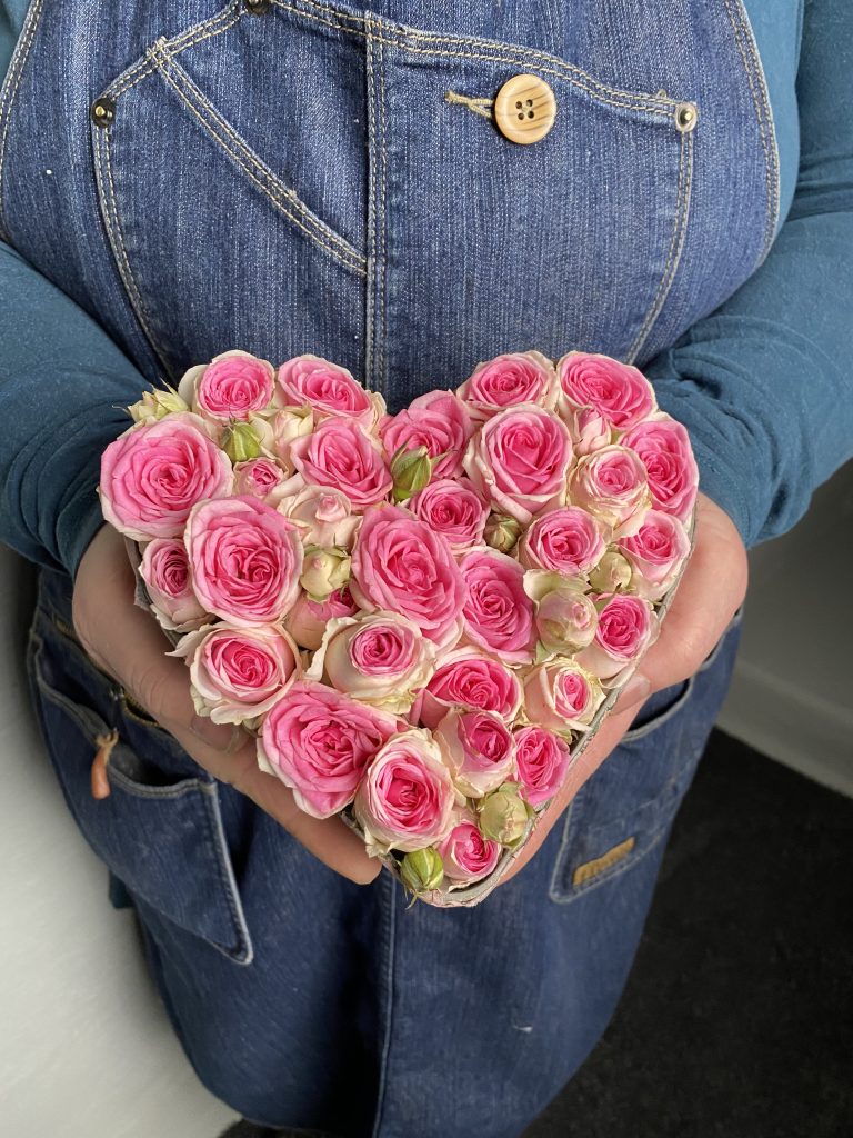 Lilla hjärtat rosa